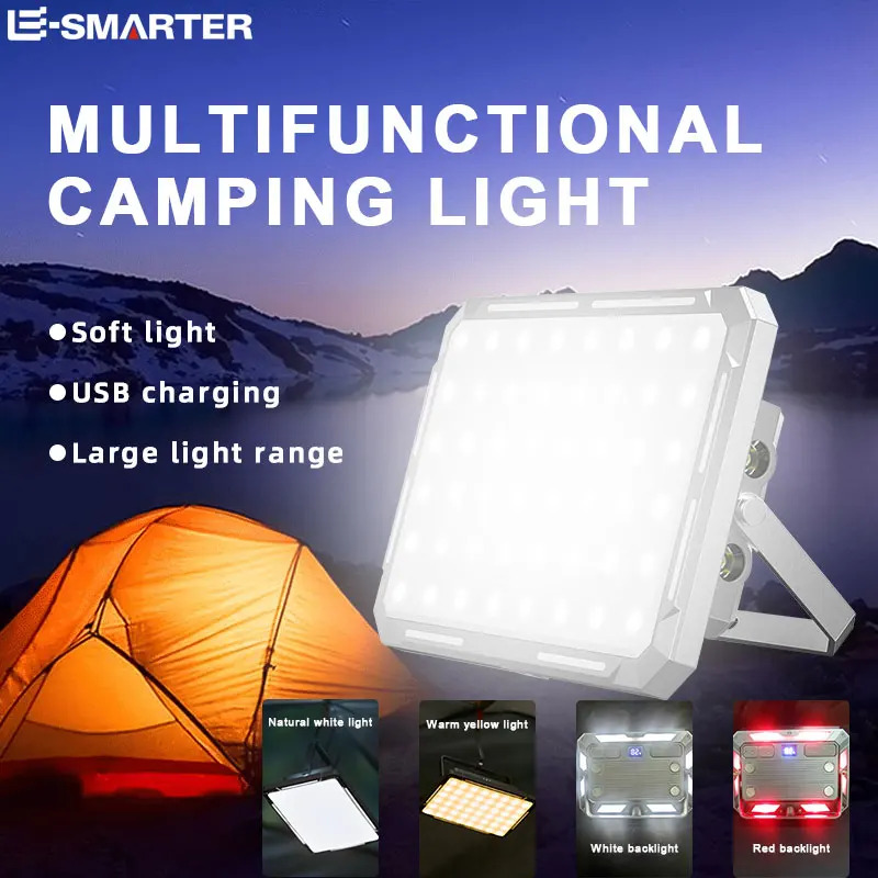 Outdoor Power For Camping - LED Camping Tent Light Rechargeable Searchlight