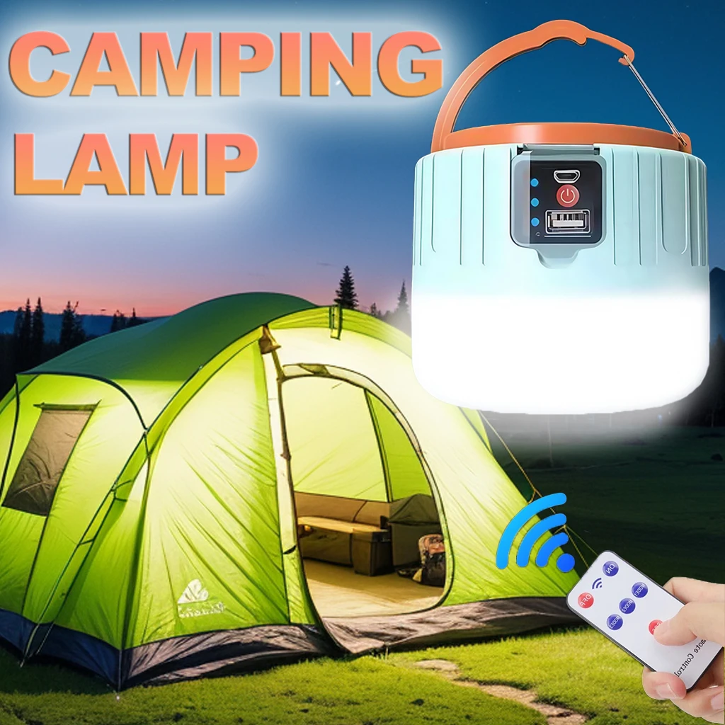 Outdoor Power For Camping - Solar Camping Lantern Rechargeable LED Portable