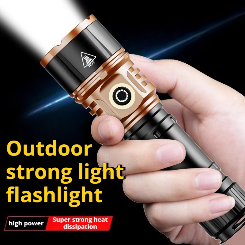 Outdoor Power For Camping - Strong Light High Power LED Flashlight