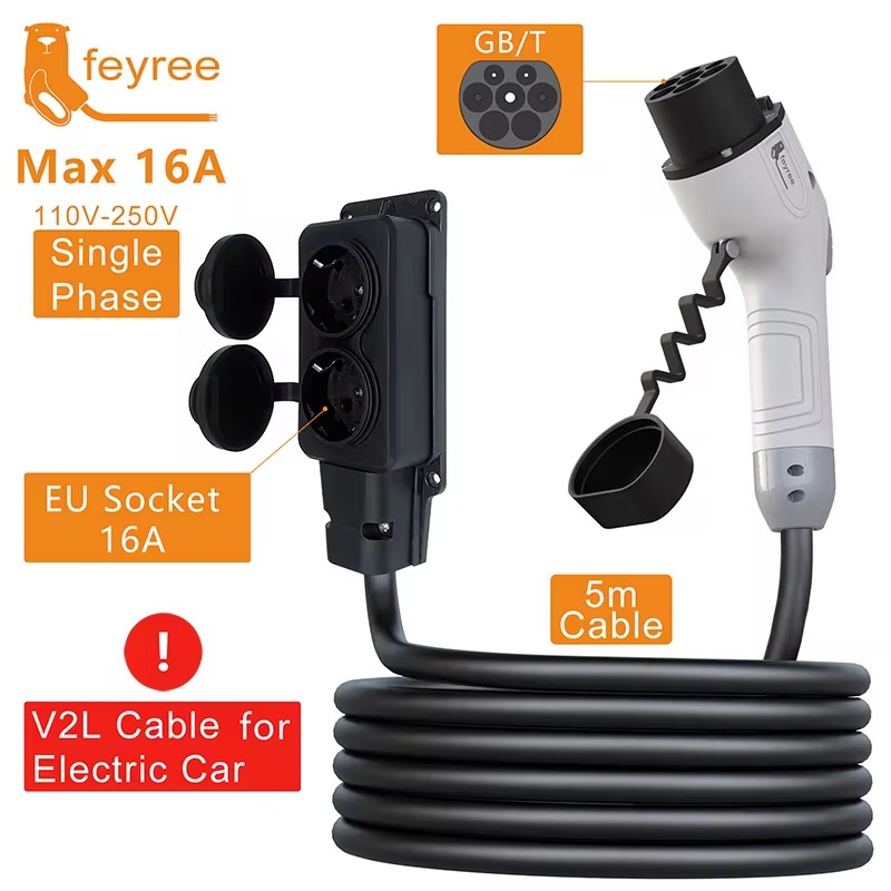 Outdoor Power Adapter - Feyree V2L Cable Discharge Plug EV