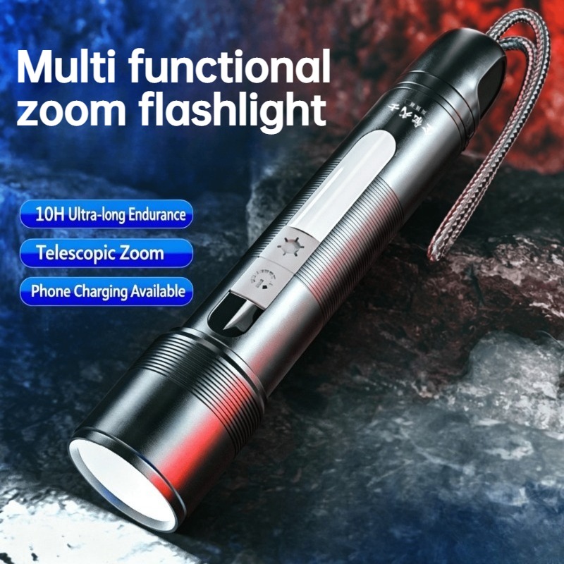 Multi Functional LED Flashligh - Outdoor Power For Camping ulasan dan harga