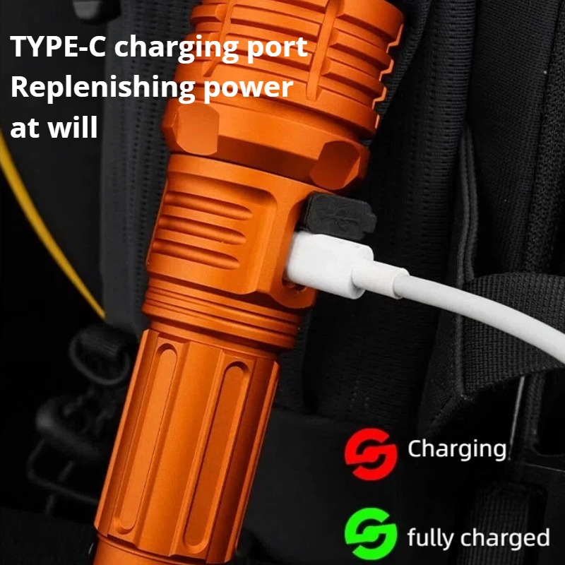 Strong Light LED Flashlight Zo - Outdoor Power For Camping ulasan dan harga