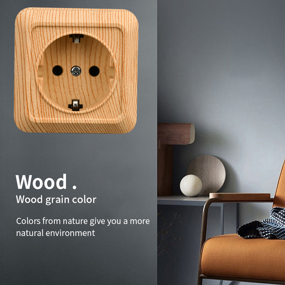WESA Wood Wall Surface Socket  - Outdoor Power Plus ulasan dan harga