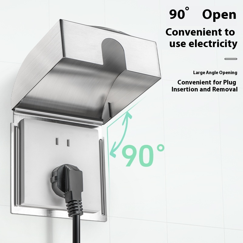 86 Socket Splashproof Box 304  - Outdoor Power Adapter ulasan dan harga