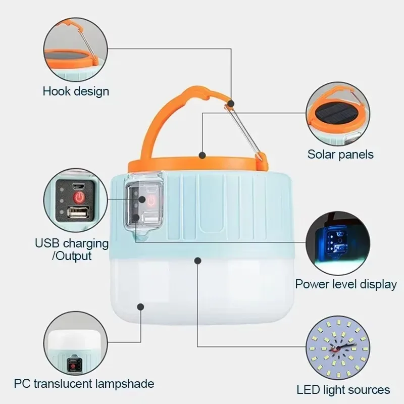 Solar Camping Lantern Recharge - Outdoor Power For Camping ulasan dan harga