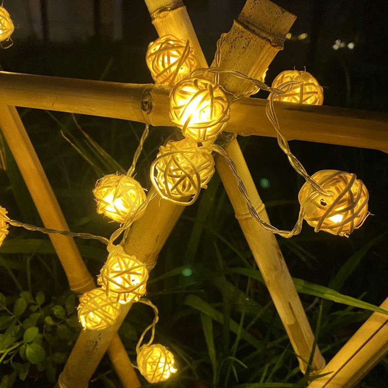 Solar Globe String Light Outdo - Outdoor Power For Gazebo ulasan dan harga