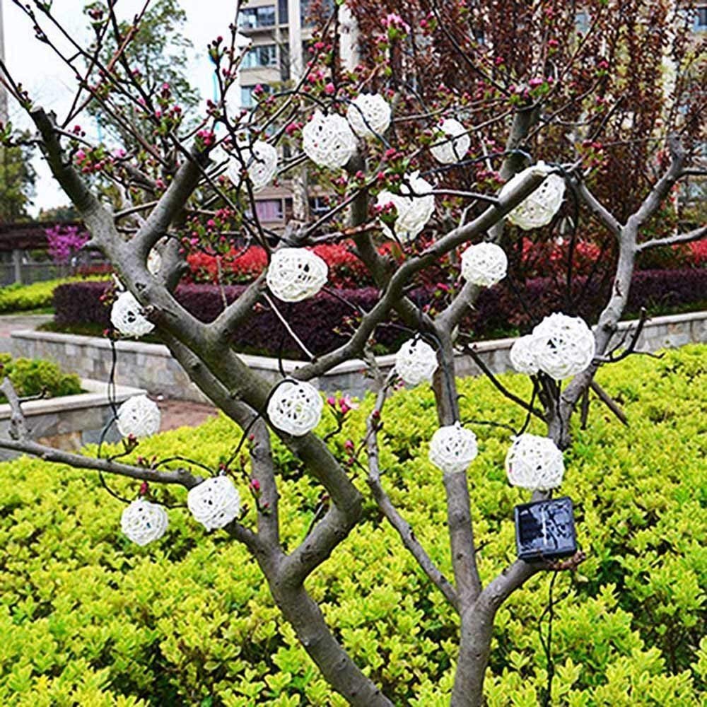 Solar Globe String Light Outdo - Outdoor Power For Gazebo ulasan dan harga