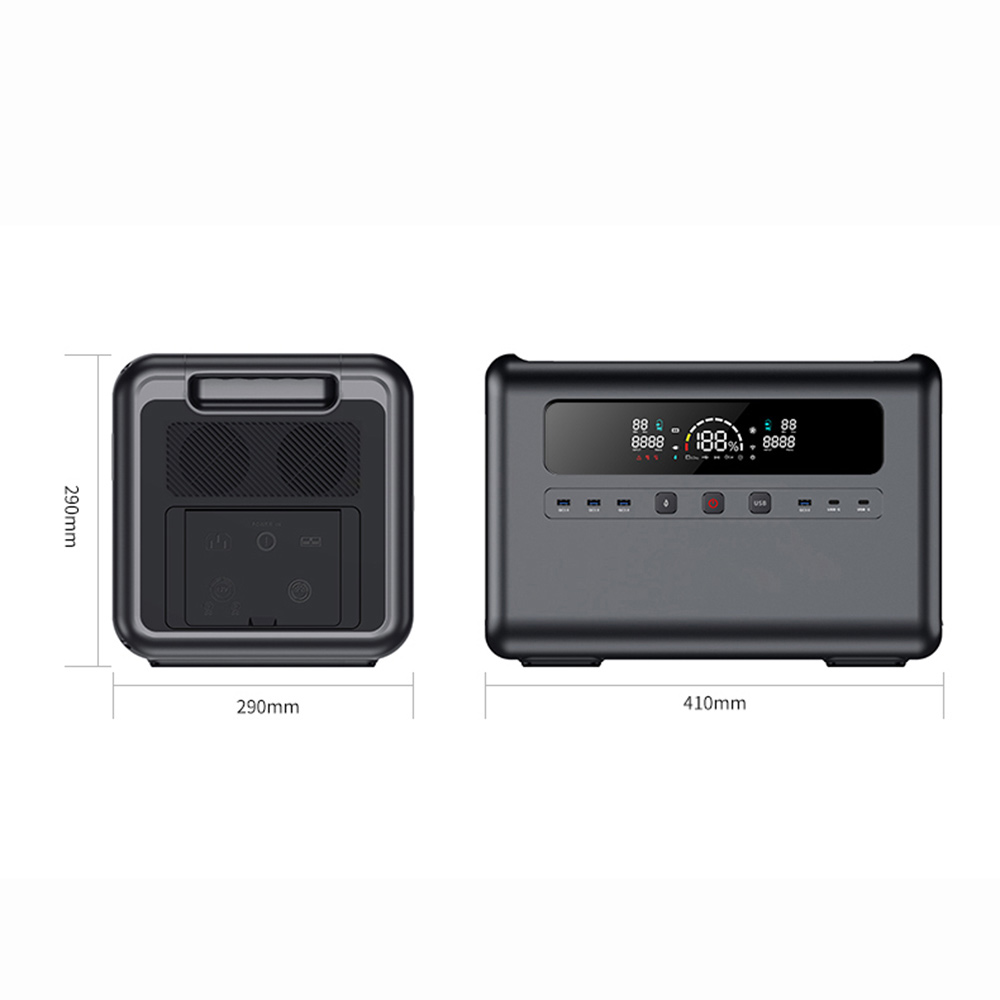 2400W Solar Power Generator, L - Outdoor Power For Camping ulasan dan harga