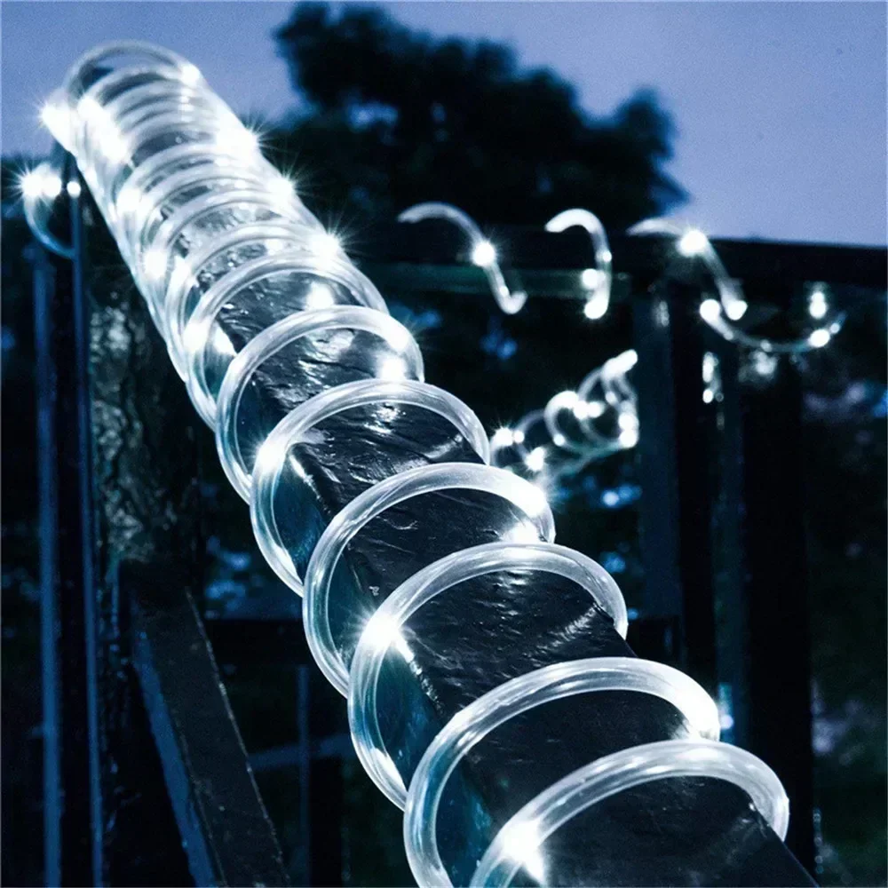 Solar Rope Lights 8 Modes Ligh - Outdoor Power For Gazebo ulasan dan harga
