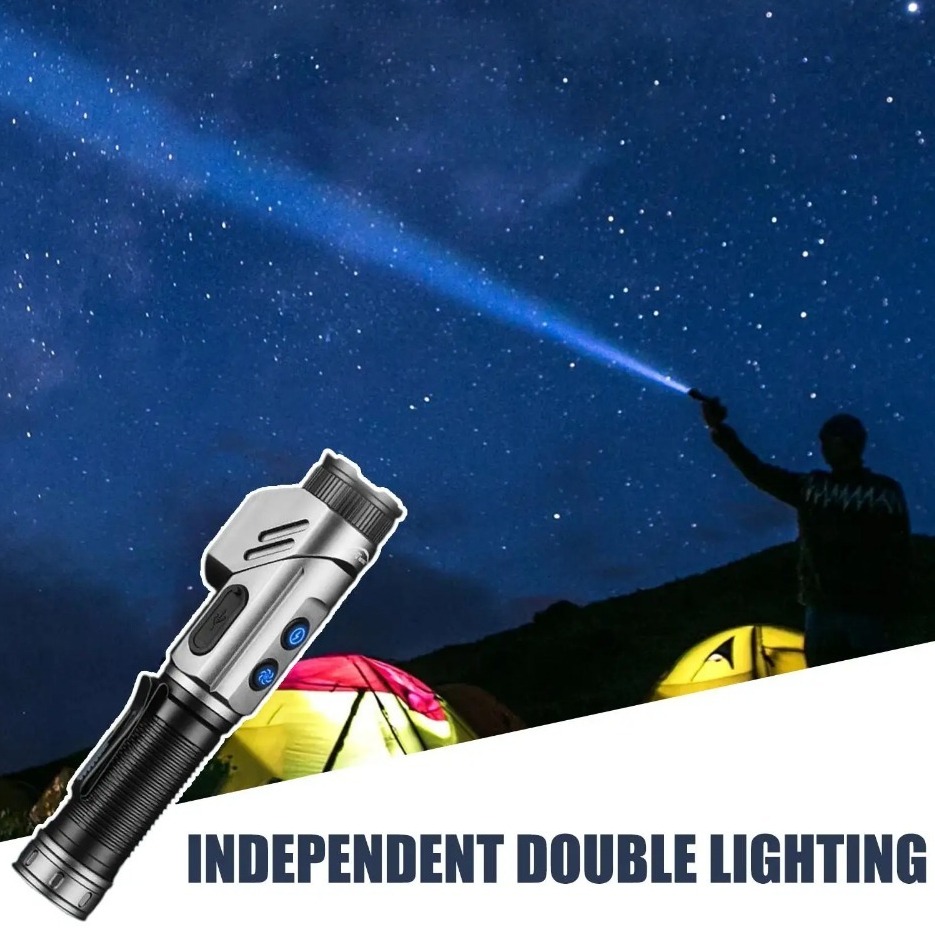 Powerful Mini LED Flashlight 9 - Outdoor Power For Camping ulasan dan harga
