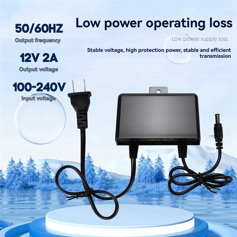 B44C 12V 2A Waterproof Power S - Outdoor Power Adapter ulasan dan harga