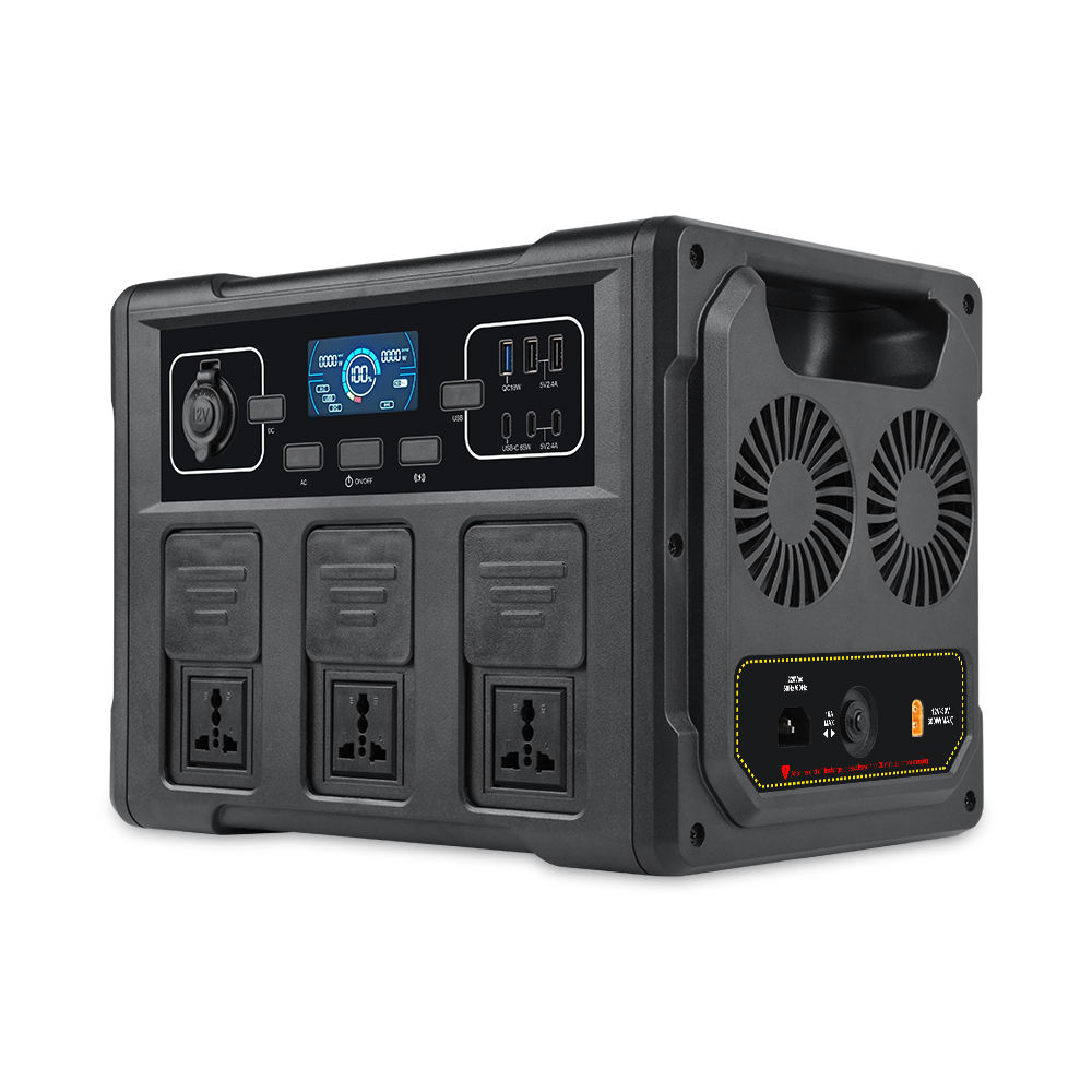 1200W Portable Solar Generator - Outdoor Power For Camping ulasan dan harga