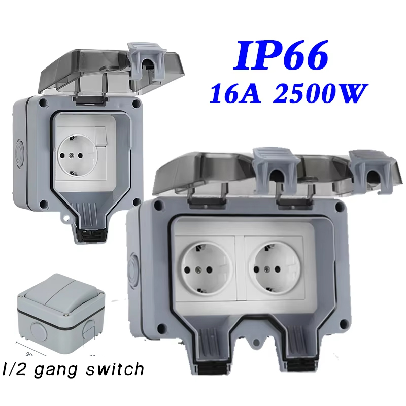 EU KR Outdoor Wall Waterproof  - Outdoor Power Plus ulasan dan harga