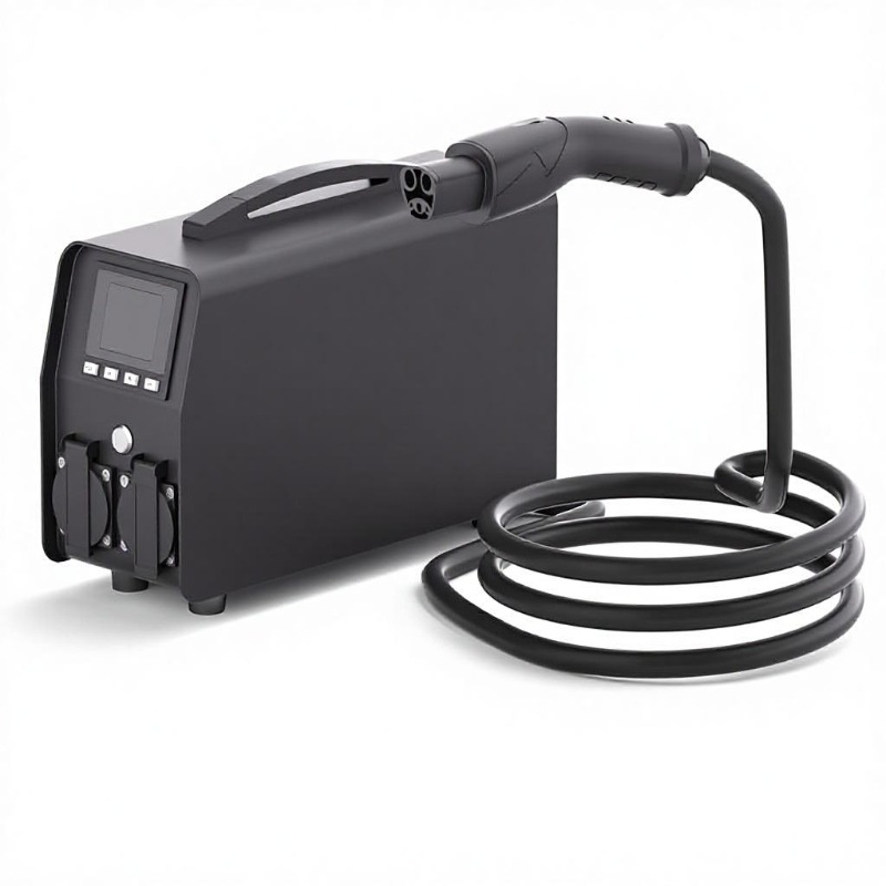 Portable Ev Discharge Inverter - Outdoor Power Adapter ulasan dan harga