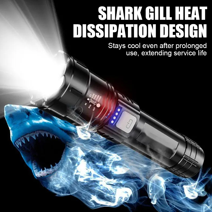 High Power P50 LED Flashlight  - Outdoor Power For Camping ulasan dan harga