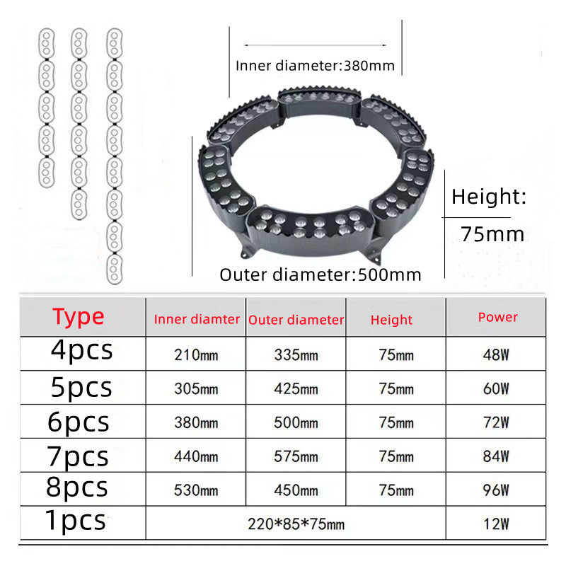 1PCS 12W LED Landscape Tree Li - Outdoor Power For Gazebo ulasan dan harga