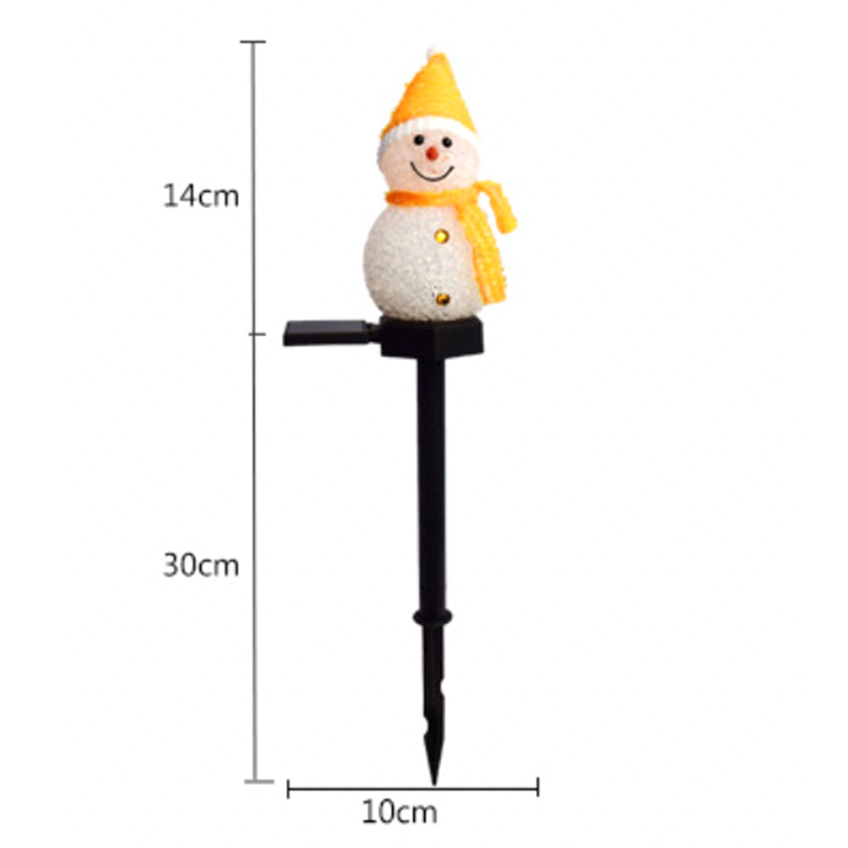 A72P Snowman Solar Lights Chri - Outdoor Power For Xmas Lights ulasan dan harga
