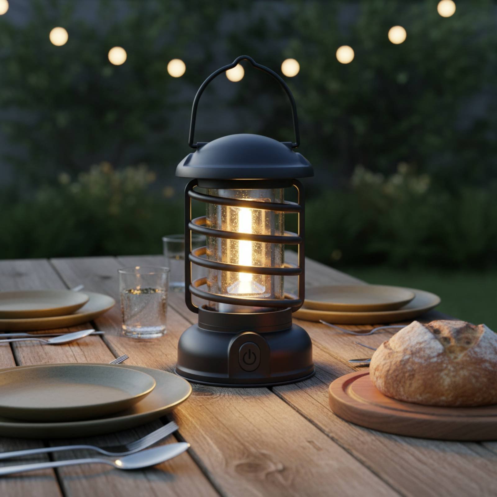 Retro Camping Lantern Two-Way  - Outdoor Power For Camping ulasan dan harga