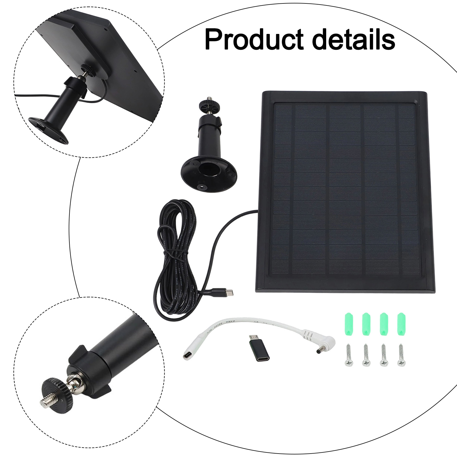 For Ring Devices Solar Charger - Outdoor Power Adapter ulasan dan harga