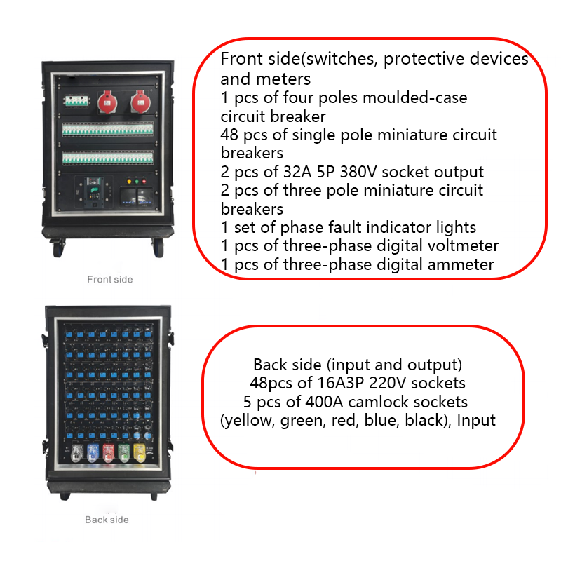 Golden Electric GD-48A Outdoor - Outdoor Power Distributors ulasan dan harga