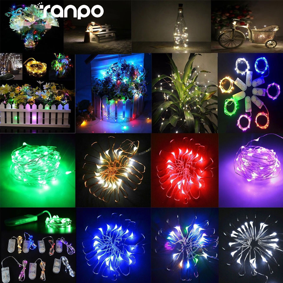 1m 2m 3m Led Copper Fairy Stri - Outdoor Power For Xmas Lights ulasan dan harga