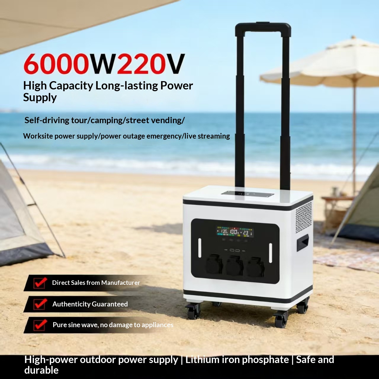 Lithium Ion Battery Outdoor Mo - Outdoor Power For Camping ulasan dan harga