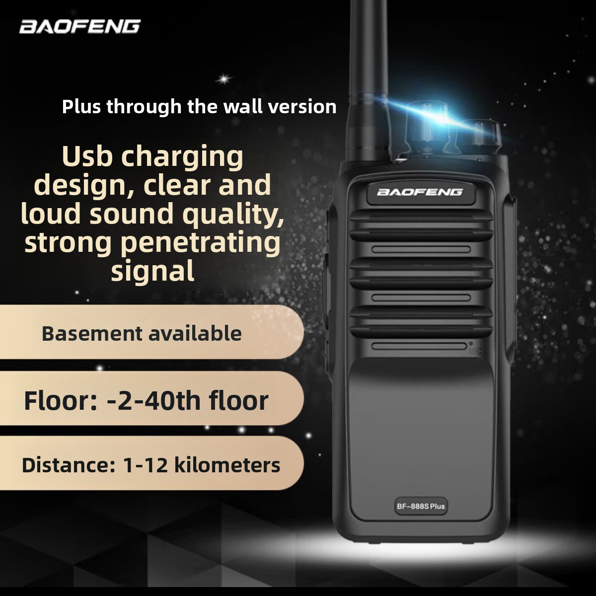 Baofeng BF-888S Plus Wall-pene - Outdoor Power Plus ulasan dan harga