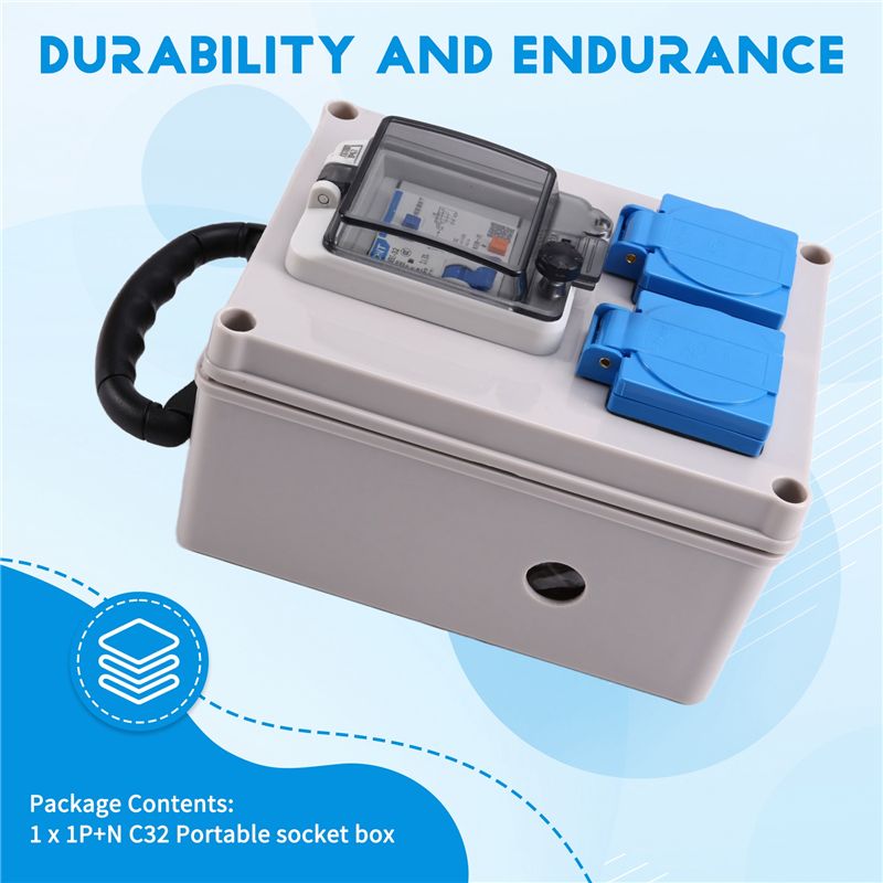 B03C-Outdoor Industrial Socket - Outdoor Power Distributors ulasan dan harga