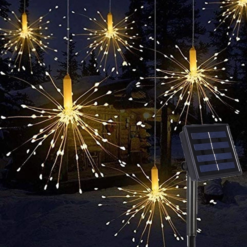 120Led 200 Led Solar Lamp Star - Outdoor Power For Xmas Lights ulasan dan harga
