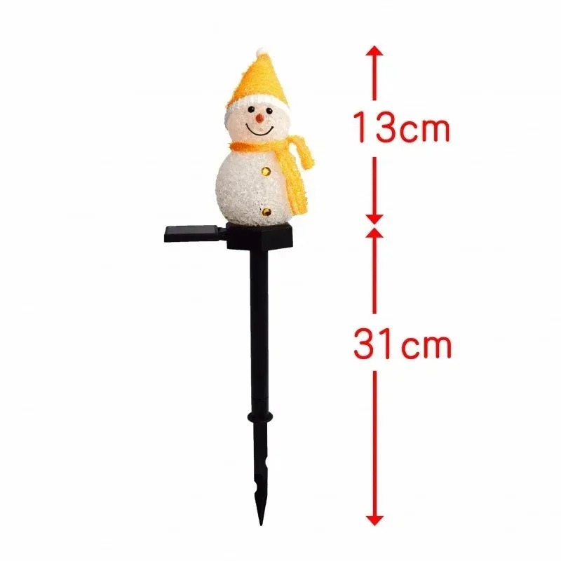 Solar Powered Snowman Ground S - Outdoor Power For Xmas Lights ulasan dan harga