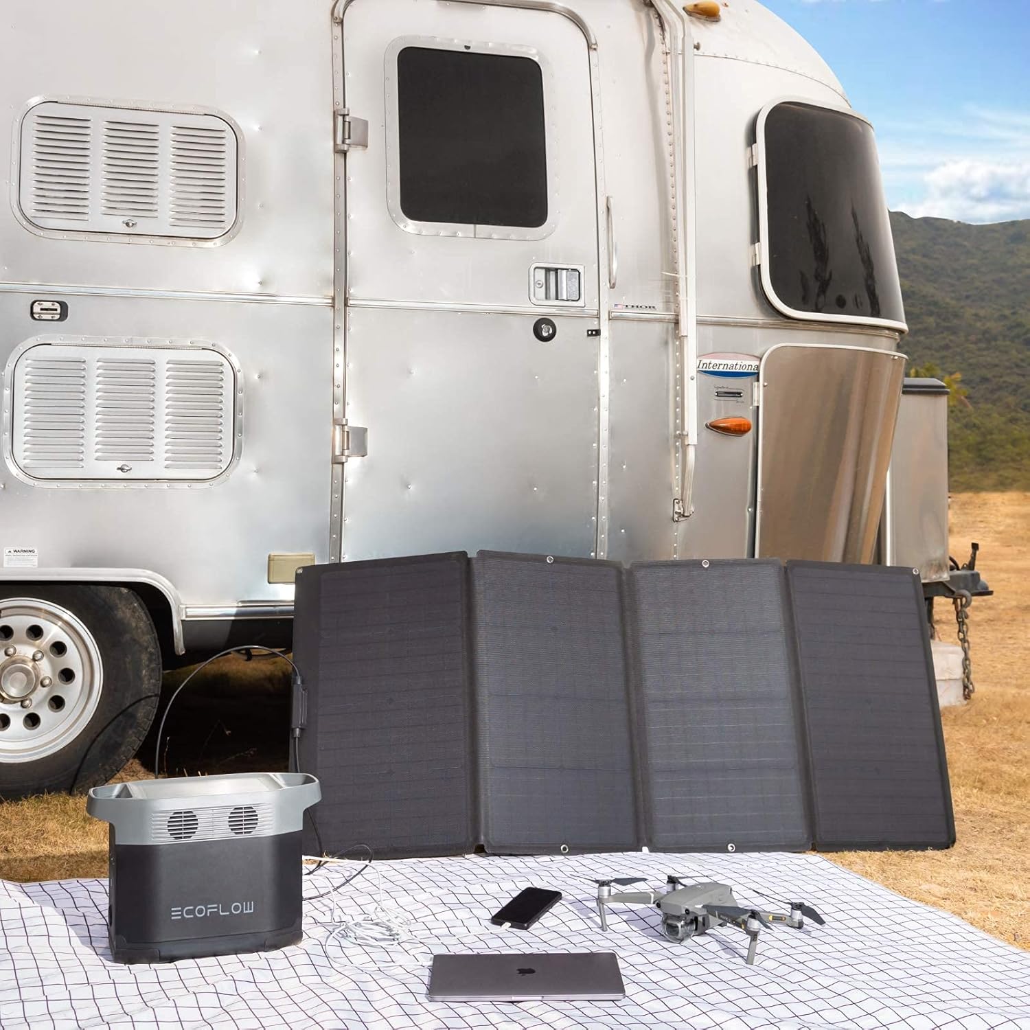 160 Watt Foldable Solar Panel  - Outdoor Power For Camping ulasan dan harga