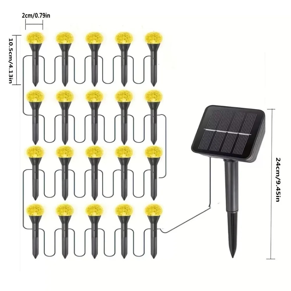 Solar Powered 5M 20LED Outdoor - Outdoor Power For Xmas Lights ulasan dan harga