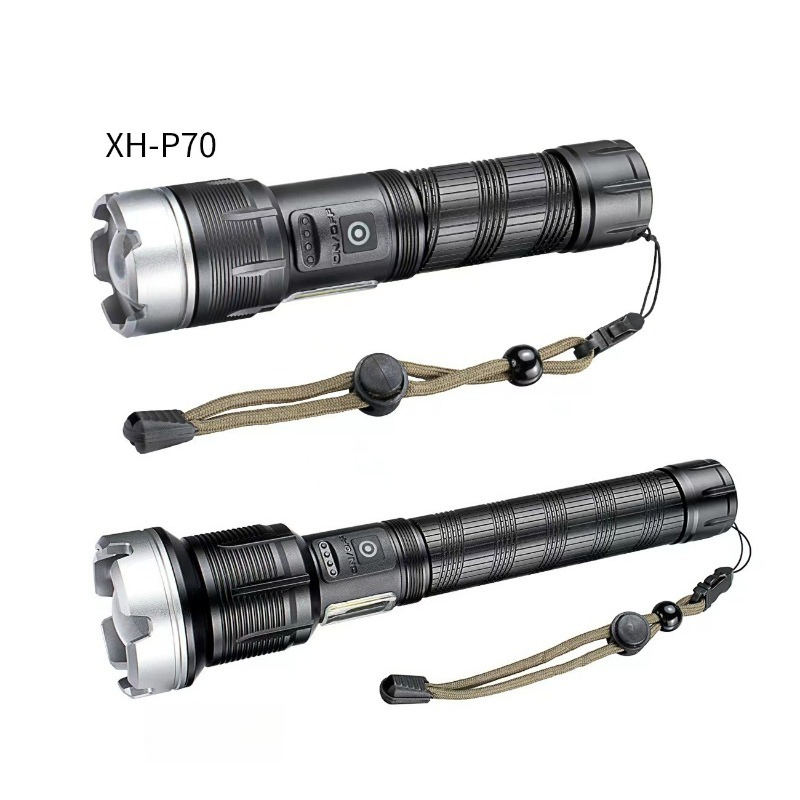 High-power LED Flashlight Tele - Outdoor Power For Camping ulasan dan harga